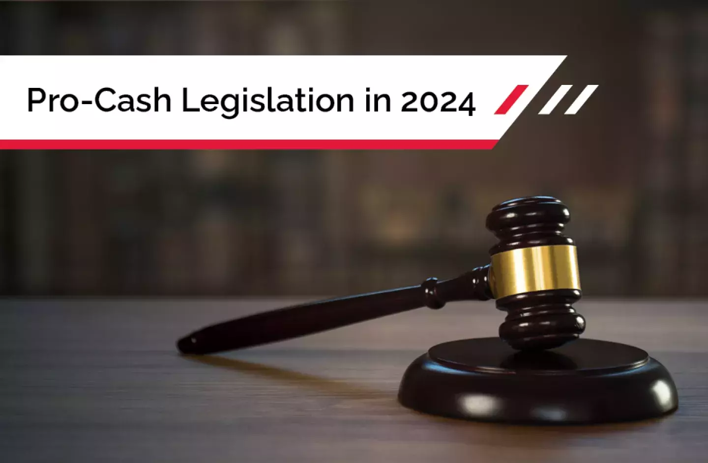 Gavel laying down with graphic overlay